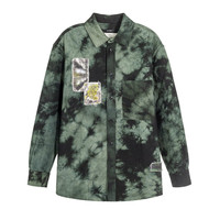 SONG FOR THE MUTE 秋冬新款男士韩版长袖衬衫301574