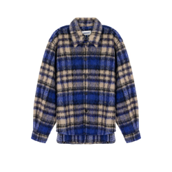 ADER error 春夏新款男士格子翻领长袖衬衫 银泰百货精品301574
