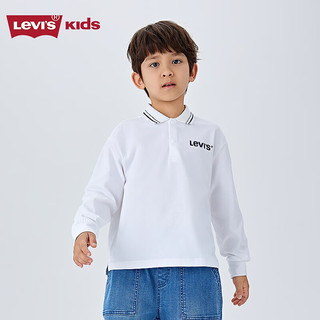 Levi's李维斯儿童POLO衫童装男童春秋装卫衣2025新款上衣打底长袖   【建议身高128-140cm】
