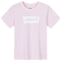 LEVI'S李维斯童装儿童短袖t恤男女童夏季新款舒适纯棉圆领上衣 幻粉色