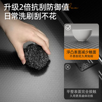 AUX奥克斯厨房洗菜盆大单槽家用不锈钢水槽蜂窝洗碗池加厚台下盆水池