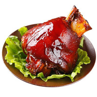沈厅沈万三酱猪肘子苏州特产卤味蹄髈熟食腊味肉类猪蹄下酒菜即食 500g肘子整只