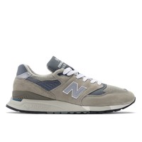 new balance Made in USA 998 Core 男女同款慢跑鞋 灰色