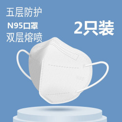 abay N95口罩 N95口罩(2只装)