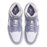 NIKE耐克男子篮球鞋AJ1 JORDAN 1 MID运动鞋DQ8426-145白紫41