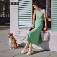 闪穿鞋|斯凯奇女鞋透气一脚蹬单鞋玛丽珍芭蕾鞋2025夏季厚底 乳白色/OFWT 38