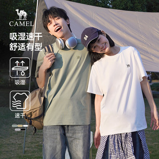  CAMEL/骆驼 透气 男士速干短袖T恤