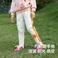 女童打底裤春秋季宝宝外穿长裤2024年休闲裤婴儿春装儿童