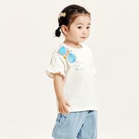 【纯棉甜美可爱儿童T恤】迷你巴拉 MINI BALA 巴拉女童宝宝亲肤透气短袖夏季