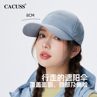 CACUSS春夏季速干棒球帽子露营户外女款鸭舌帽登山太阳帽遮阳防晒