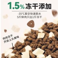 路斯全价冻干双拼鸡肉牛肉狗粮成犬粮10kg泰迪比熊营养美味20斤