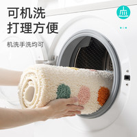 大江 DAJIANG地垫家用浴室吸水速干脚垫卫生间门口防滑地毯加厚洗手间垫子 墨语