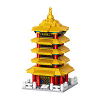  ZHEGAO/哲高 中华名建筑 古风拼装积木模型