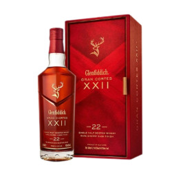 Glenfiddich 22年 璀璨珍藏系列 单一麦芽 苏格兰威士忌 44.3度 700ml 礼盒装
