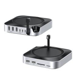 绿联 typec拓展坞适用Macmini M4Pro转M.2硬盘盒扩容8T内存扩展USB传输10Gbps