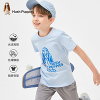 暇步士(Hush Puppies)【经典款】童装儿童男女大童夏季时尚质感糖果缤纷假日风儿童短袖