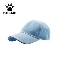 卡尔美 KELME帽子男女夏季薄款运动跑步速干帽防晒棒球帽户外鸭舌帽钓鱼
