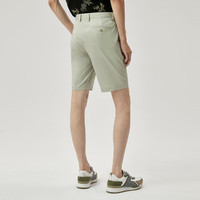 劲霸男装（K-Boxing）夏季2024男士直筒微弹宽松透气休闲短裤 奶咖 34