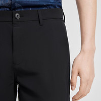 劲霸男装休闲简约时尚合身纯色短裤|BZCG2371 黑色 32