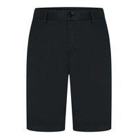 劲霸男装（K-Boxing）夏季2024男士直筒微弹宽松透气休闲短裤 深兰 37