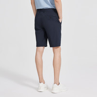 劲霸男装休闲简约时尚合身纯色短裤|BZCG2371 深兰 40