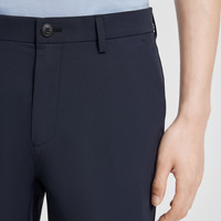 劲霸男装休闲简约时尚合身纯色短裤|BZCG2371 深兰 32