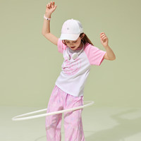 PawinPaw【限时特价2.0】卡通小熊童装2024年夏季男女童短袖T Pink粉红色/25 100 cm