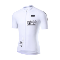 李宁(LI-NING)骑行服短袖上衣男夏季自行车速干短袖透气排汗公路山地车单车服