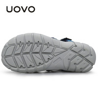 UOVO童鞋2025夏季儿童凉鞋包头运动凉鞋中小童透气男女童鞋子 军蓝 28码