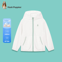 Hush Puppies 暇步士 童装儿童夏装外套男童女童夏季新款男女大童简约轻薄皮肤衣外套