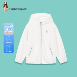 Hush Puppies 暇步士 童装儿童夏装外套男童女童夏季新款男女大童简约轻薄皮肤衣外套