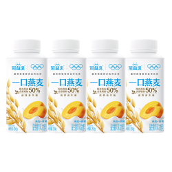 蒙牛 冠益乳酸奶 燕麦黄桃味 250g*4瓶