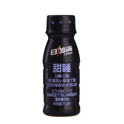 日加满 甜睡胶原蛋白肽营养素饮料γ氨基丁酸深度睡眠75ml*1瓶