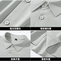 HI PANDA你好熊猫凉感抗皱日系小众翻领短袖衬衫2025夏季开衫防晒外套 【凉感防晒】-藏青#愤怒熊-立体硅胶 3XL