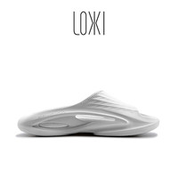 LOXKI拖鞋男外穿夏季户外防滑沙滩鞋运动拖鞋 情侣拖鞋 月光白/汝窑白 45-46
