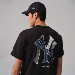 NEW ERA ERA 纽亦华 CoolEra面料透气腰果花短袖T恤