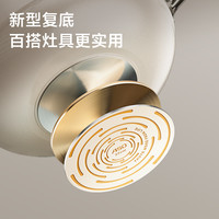 爱仕达不粘锅有钛锅陶瓷炒锅家用轻量炒菜锅燃气电磁炉平底锅 28cm 内钛外陶 持久不粘