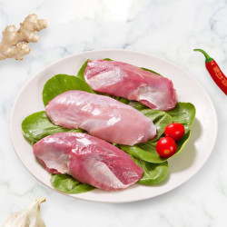 鲜京采 生鲜冷冻 鸭胸肉  鸭胸肉 2斤 1kg