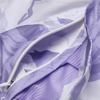 女装女式运动外套女士百搭宽松简约满印长袖连帽梭织外套