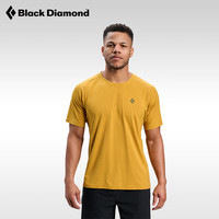Black Diamond黑钻bd户外跑步速干衣吸汗t恤抗异味男款越野跑短袖上衣男752006 Glacier L