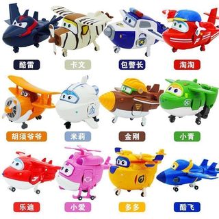 溪鸟儿童玩具套装变形机器人变形玩具 【自选变形4个】备注