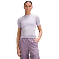露露乐蒙lululemon丨Short-Sleeve 女士运动短袖圆领打底衫 LW3HLAS XS /