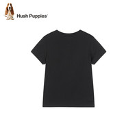 暇步士(Hush Puppies)【蒸呢工艺】童装儿童男女大童夏季时尚亮眼多彩色系学院风短袖