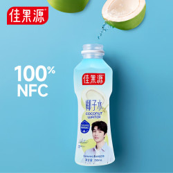 佳果源 保真椰子水350ml泰国进口  350ml*6瓶