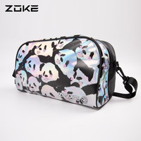 洲克ZOKE游泳包干湿分离大容量大体积收纳包便携防水度假624505103-1 镭射黑白熊猫