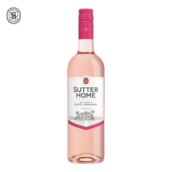 舒特家族 SUTTER HOME 白仙粉黛桃红葡萄酒750ML美国原装进口顺丰包邮