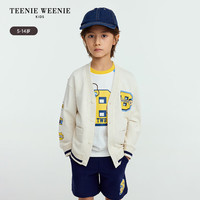 Teenie Weenie Kids小熊童装25年新款男童时尚学院风V领开衫外套