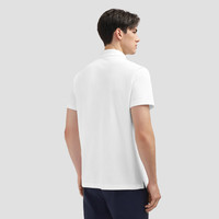 迪桑特 TRAINING系列 男士短袖POLO衫 WT-Bright White Tpg L码