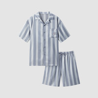 520H睡衣男女士夏季冰丝凉感可外出丝滑短袖短裤家居服