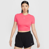 NIKE 耐克 2024秋季女装 ESSNTL SLM短袖针织衫女子运动T恤